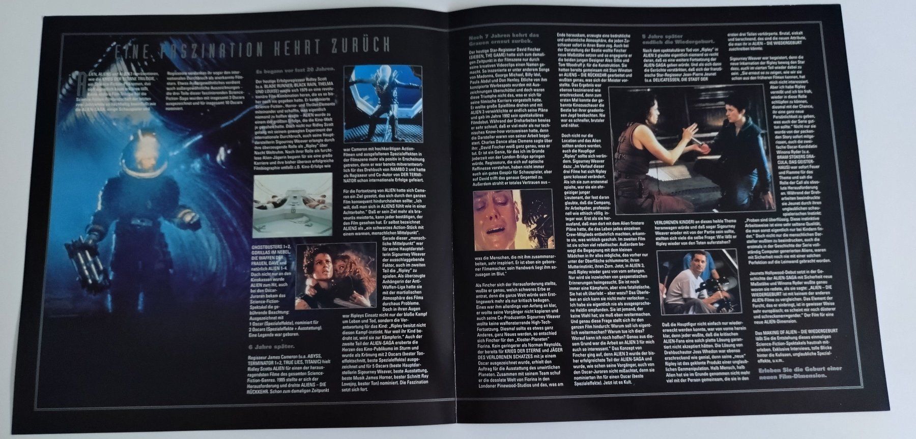 Tutti i DVDs: Laserdisc Alien Trilogie – Usato da Grüningen venduto da Stargazer 4