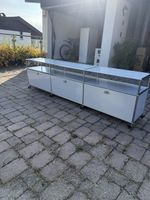 USM Haller Tv Sideboard Lichtgrau auf Rollen Top Zustand