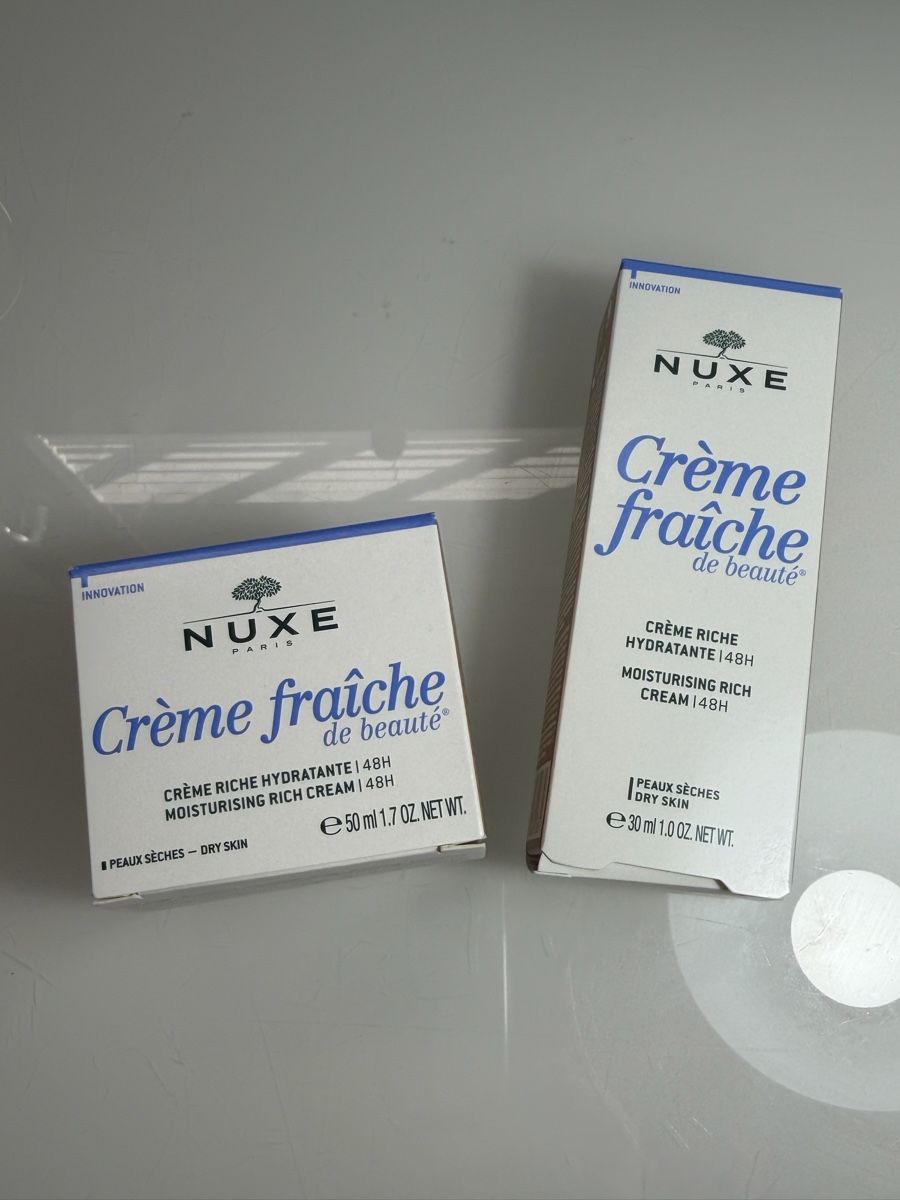 Nuxe Gesichtspflege: SET NUXE CRÈME FRAÎCHE NEUF – Neu und originalverpackt aus Bedano von VBimby