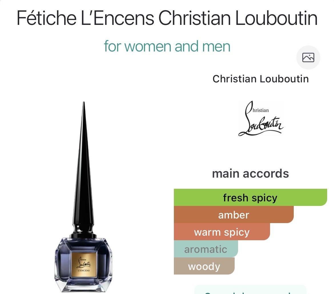Christian Louboutin Profumi & Eau de Toilette: 2x 2ml EDP Christian Louboutin – Nuovo e nell'imballaggio originale da Genève venduto da StaceyH 5