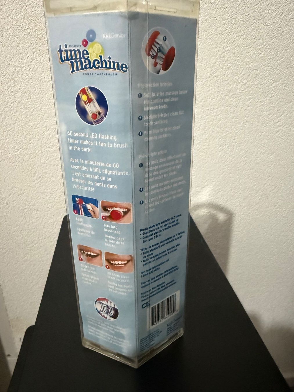 Zahnpflege: Brosse à dents électrique "Time Machine" KidGenics - Neuve – Neu und originalverpackt aus Marin-Epagnier von EagleOne 3