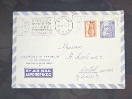 CL25 Enveloppe + Timbre Grèce 1954
