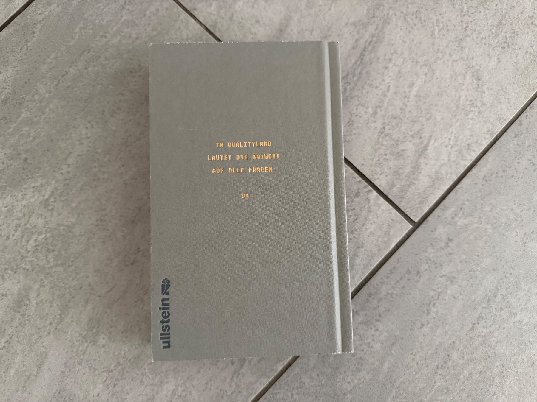 Libri: Qualityland - Marc Uwe Kling - Roman – Usato da Bülach venduto da Loredana13 1