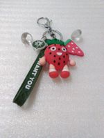 SCHLÜSSELANHÄNGER;WASSERMELONEN;ROT