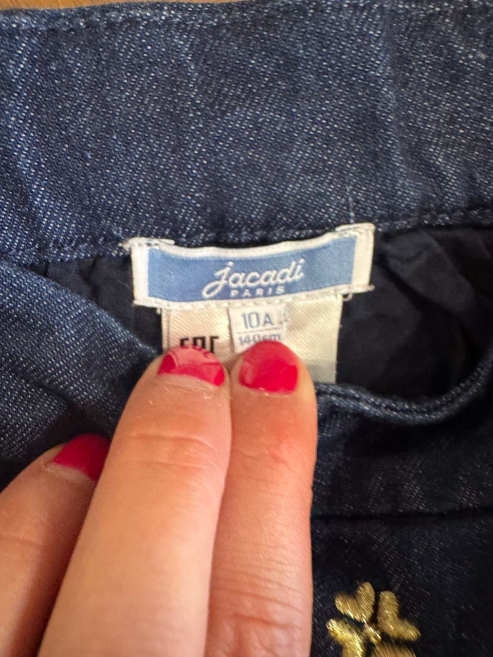 Jacadi Kleider & Röcke: Jupe Jeans Jacadi T 10 ans – Gebraucht aus Conches von chn_hgl6 3