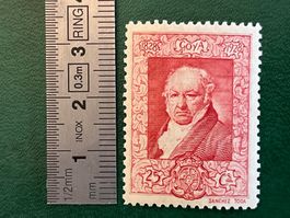 1930 - Goya Briefmarke, Spanien 1928, 25 C