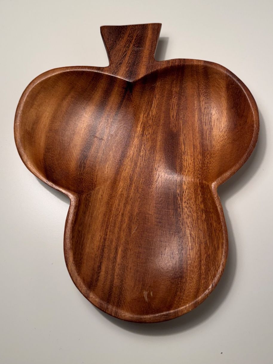 Schalen: Schale Apero Teak Vintage Mid Century Deko Rockabilly 60er – Gebraucht aus Steffisburg von smocky17 4