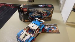 LEGO Technic 42077 Rallye Auto, Vollstaendig, Top ZustandLEG