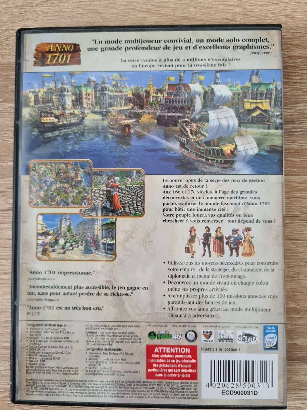 Spiele: Anno 1701 (French Cover) - PC – Gebraucht aus Carouge GE von Gasco 1