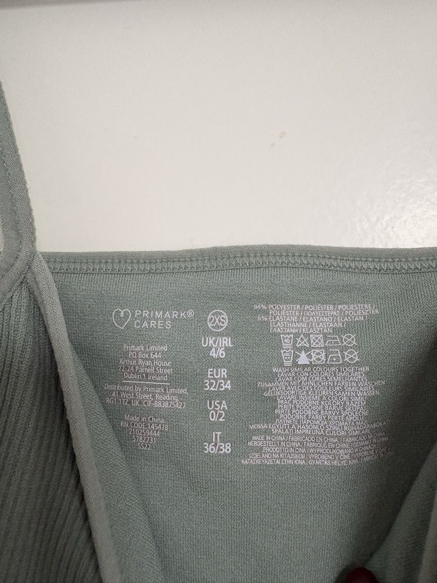 Tops: Tanktop  Grösse 2XS  – D'occasion à gossau sg par lin84 1