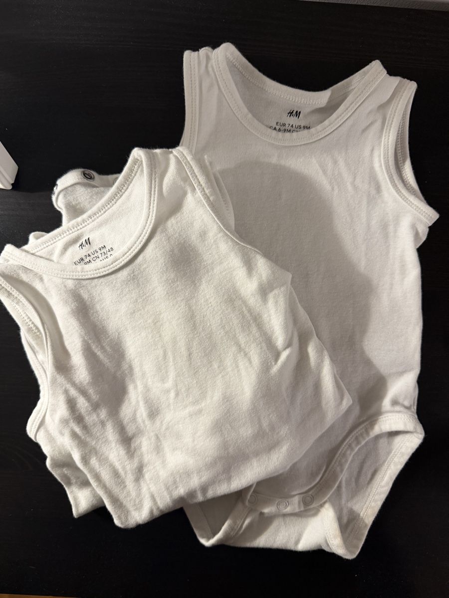 Lotti & Set di vestiti: Kurzarm Bodies - Grösse 74 – Nuovo (secondo la descrizione) da Bern venduto da bibibouchette 4