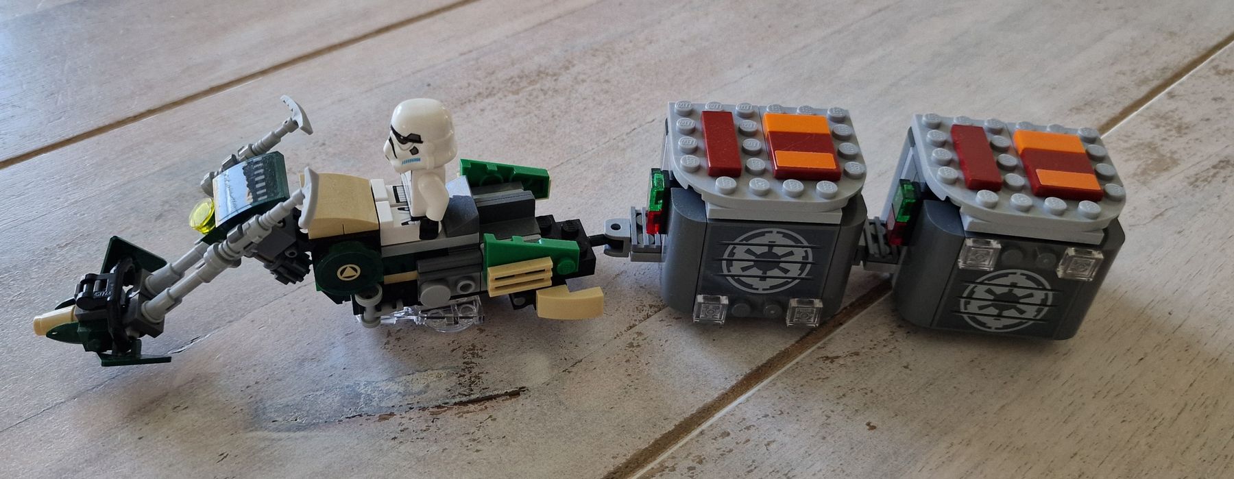 Lego Giocattoli: Lego Star Wars Speeder Bike – Usato da Suhr venduto da Sbume 3