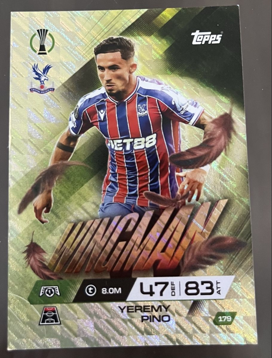 Topps Carte collezionabili: Match Attax Yeremy Pino – Usato da Neerach venduto da bluna18