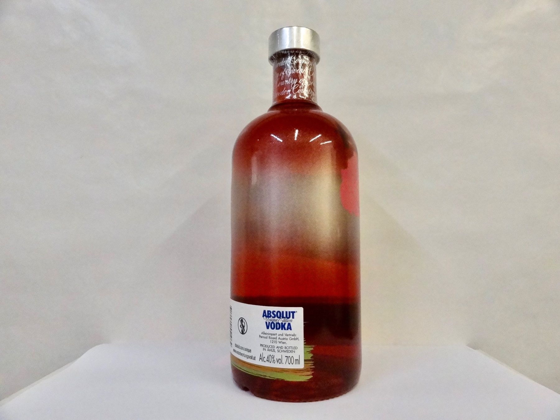 Absolut Vodka Bevande alcoliche: 1 x ABSOLUT VODKA ABSOLUT UNIQUE Edition 2012 – Nuovo e nell'imballaggio originale da Kerzers venduto da zimmergruen 6