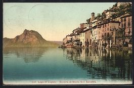 Gandria /Lago du Lugano, Panorama et Mon