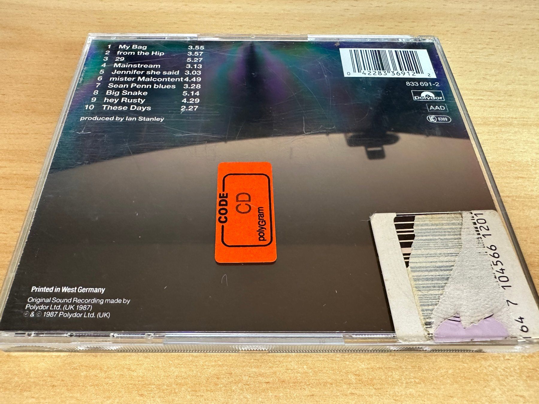 CD: A1 Lloyd Cole & The Commotions – Mainstream – Usato da Rikon im Tösstal venduto da Alpenmutz 1