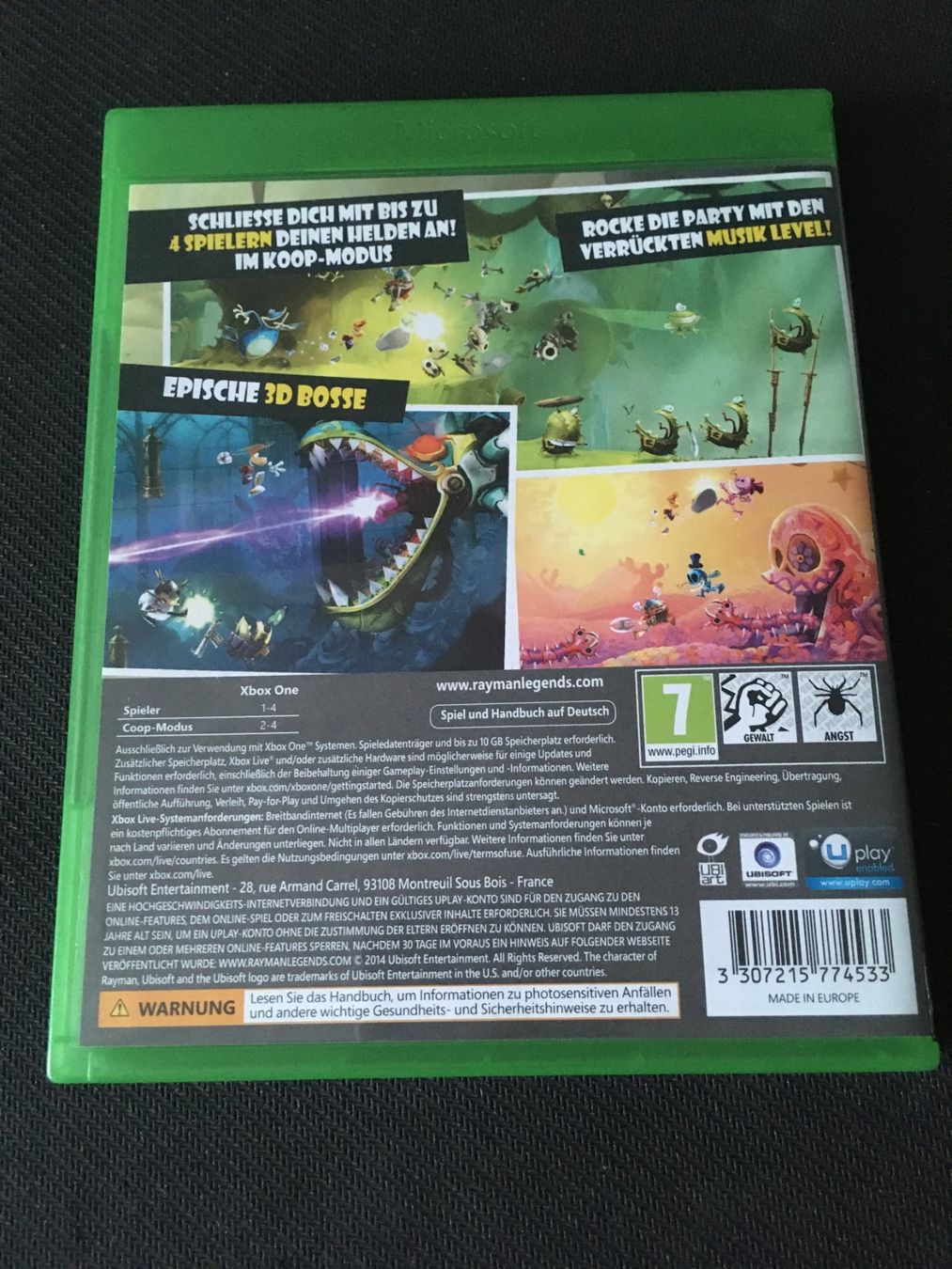 Microsoft Giochi: Rayman Legends für Xbox One – Usato da St.Gallen venduto da sjosjo 1