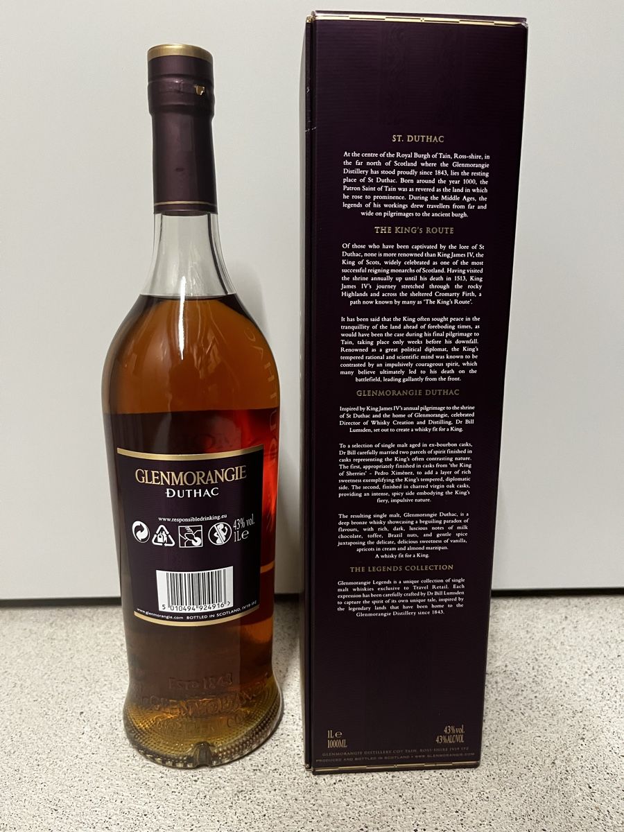 Glenmorangie Spiritueux: Glenmorangie The Duthac – Neuf avec emballage d'origine à Mönchaltorf par Drammer 1