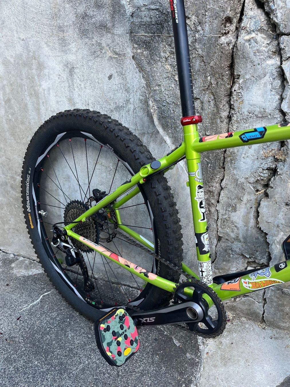 Biciclette: Stahlrahmen Velo MTB Kult Handmade – Usato da St. Niklaus VS venduto da wildholzmann 4