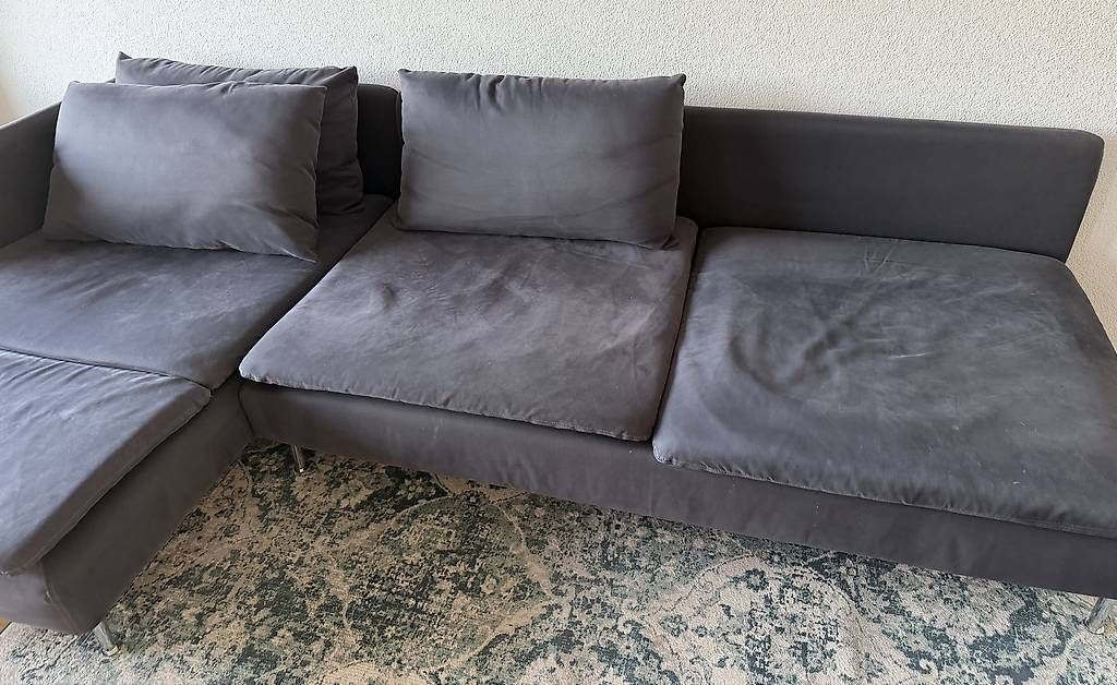 Ikea Sofas: IKEA SÖDERHAMN Sofa, 3-Sitzer mit Récamiere – D'occasion à Glattpark(Opfikon) par heto1 4