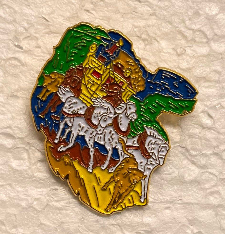 Placchette & Badge: Pin Simone Erni - Gotthardpost – Usato da Obernau venduto da Wgnom