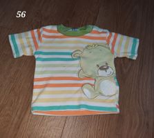 Baby T-Shirt Gr. 56 mit Bär Applikation
