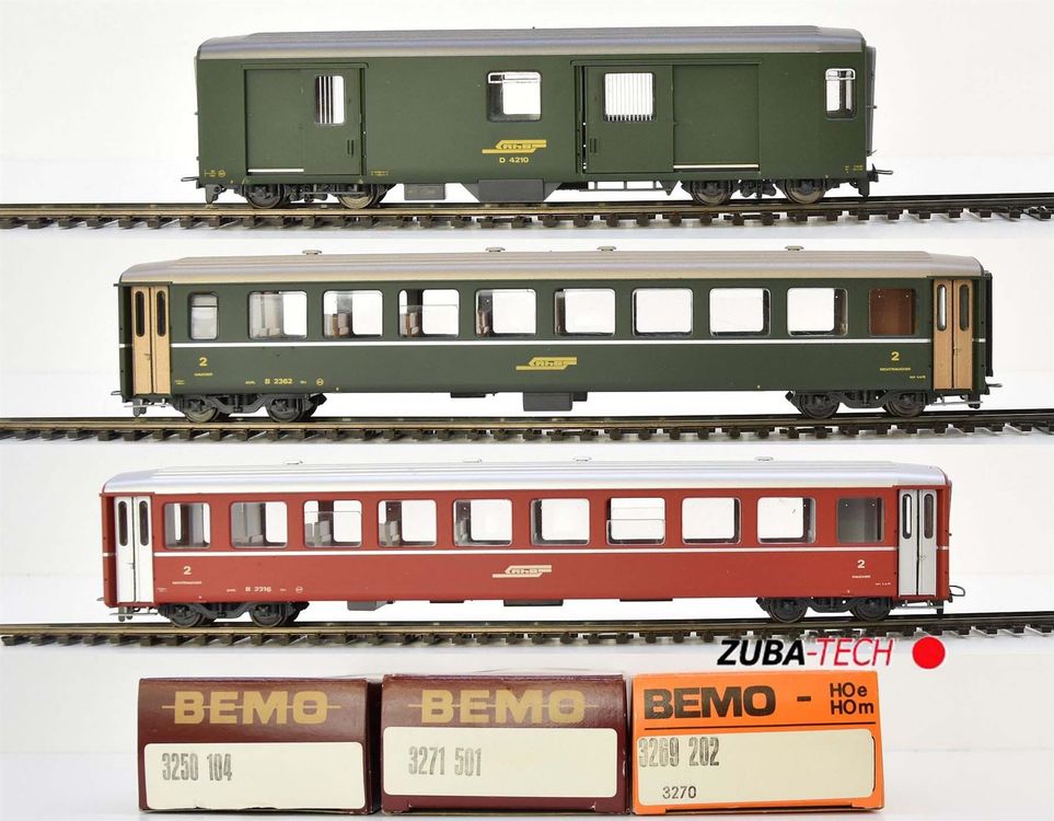 Bemo H0M Personenwagen, Modellbau Gebraucht Kaufen – WTQM