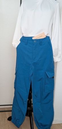 petrolfarbene Cargohose Gr. XS, STELLA NOVA