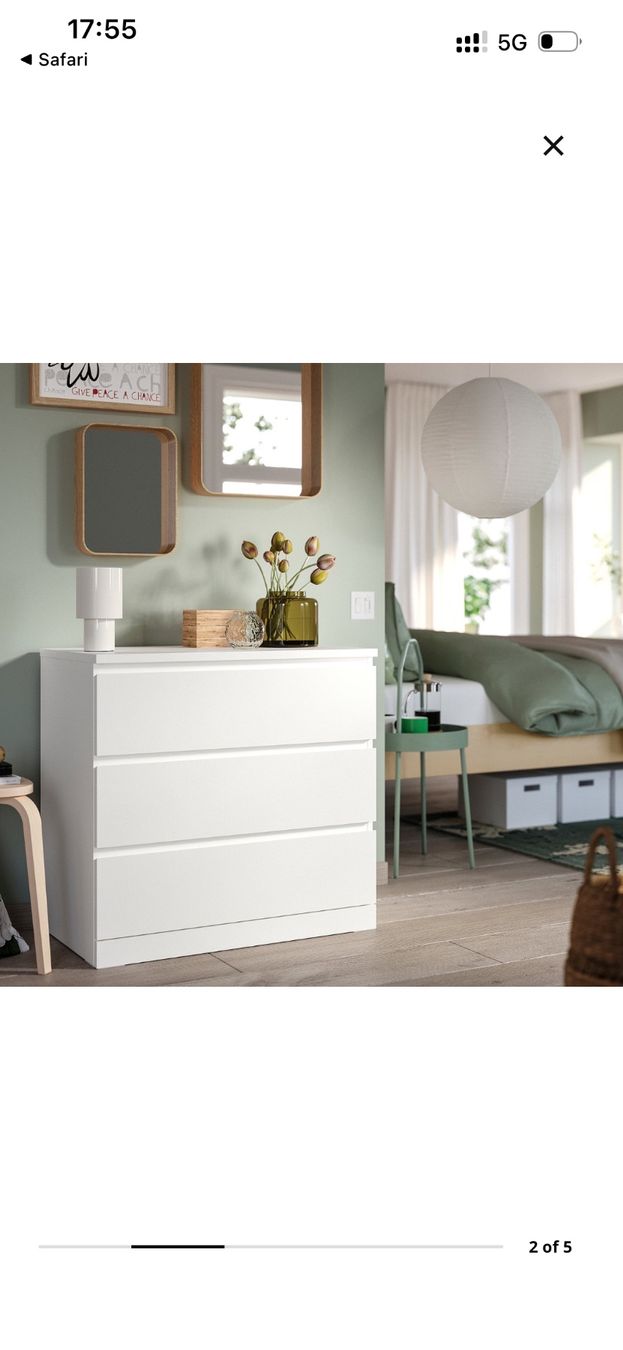 Ikea Commodes: Kommode Malm Ikea – D'occasion à Zollikon par sar_k52s 1