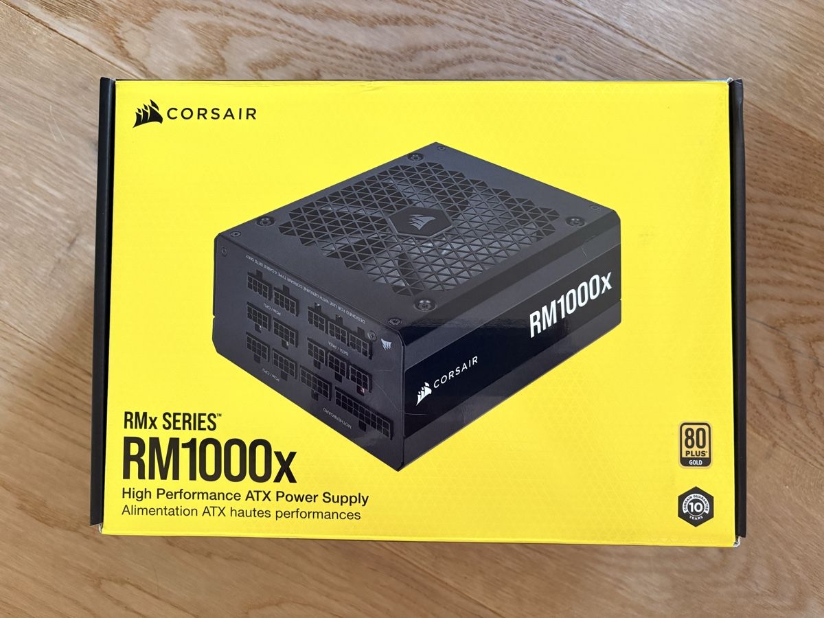 Corsair Boîtiers: Alimentation PC CORSAIR RM1000x – D'occasion à Sâles (Gruyère) par Xya75