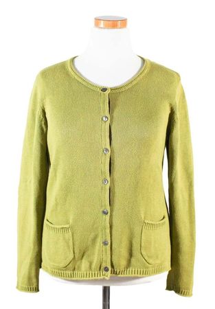 Gudrun Sjödén Baumwollstrickjacke Gr. L
