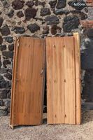 Persiennes en bois de pin à relooker pour décoration