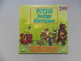LP Hörspiel Europa Putzis lustige Abenteuer ca. 1975 Tiere