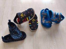 2Kinder Sandalen,1Schwimmschuhe Gr28