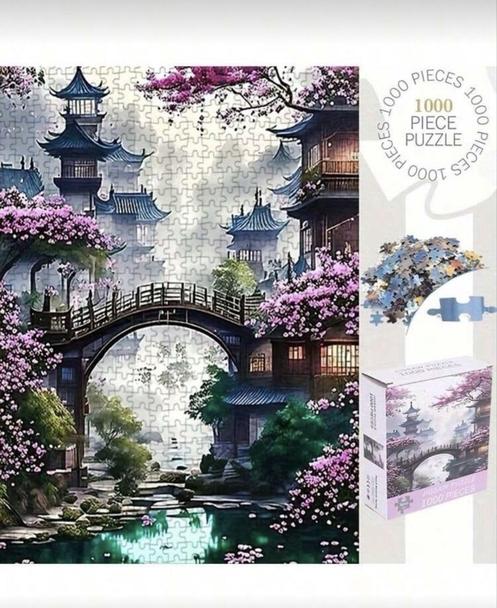 Puzzle: 1000-Teile Puzzle "Asien Garten" – Nuovo e nell'imballaggio originale da Emmenbrücke venduto da ShopDirect 3