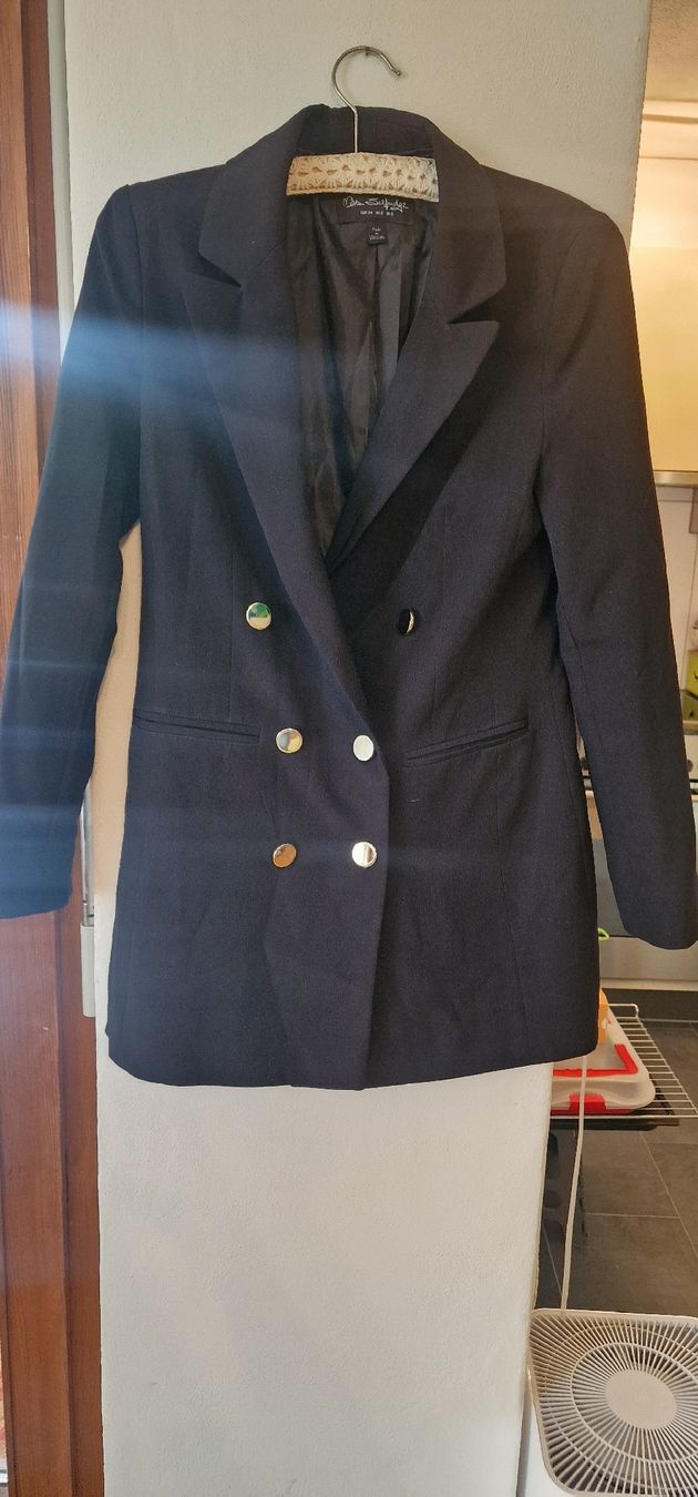 Completi & Tailleur: Miss Selfridge Blazer, Grösse 34, Schwarz – Usato da Romanshorn venduto da REALJessiB