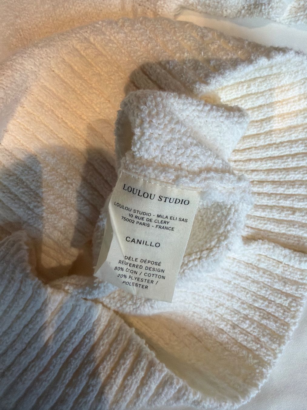Pullover & Sweatshirts: Pullover Loulou Studio weiss Grösse XS gebraucht – Gebraucht aus Tägerwilen von TinaLupu 3