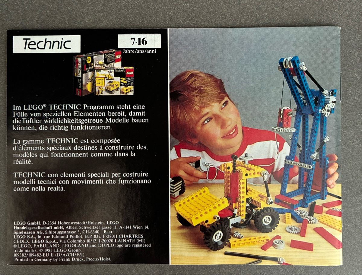 Lego Dokumente: LEGO Katalog 1985 – Neu (gemäss Beschreibung) aus Arconciel von cam_5lfx 1