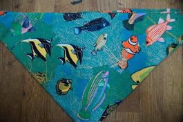 Foulard - Dreieckstuch Tropical Fish - von Chefwear USA