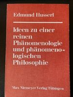 Ideen zu einer reinen Phänomenologie u phänomenologischen Ph