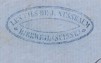 Tutti i francobolli: 1865 BIRWEILL  20.NOV.      Fingerhutstempel – Usato da Aarau venduto da kufi44 3