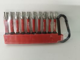 Milwaukee Bitset mit karabiner