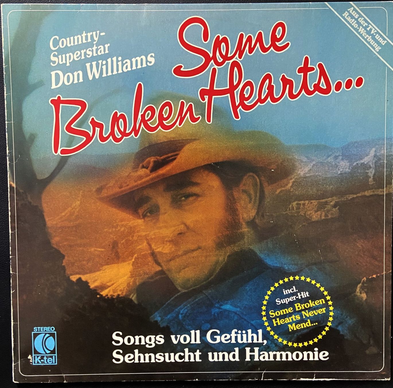 Schallplatten: Don Williams - Some Broken Hearts – Gebraucht aus Feldbach von