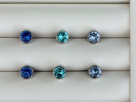 Ohrstecker-Set mit Swarovski-Steinen Nr. 1