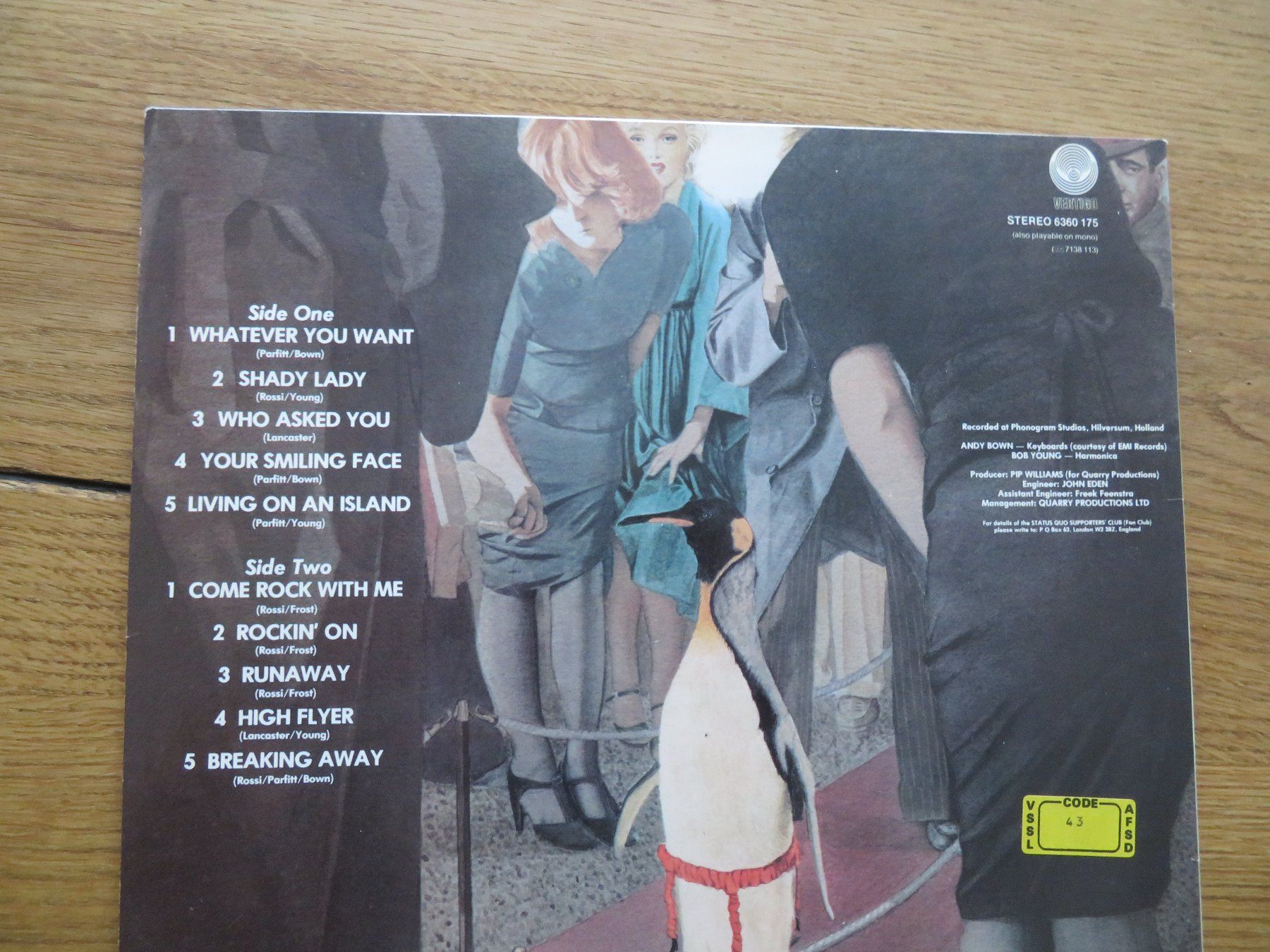 Dischi in vinile: STATUS QUO LP WHATEVER YOU WANT – Nuovo (secondo la descrizione) da Zürich venduto da max_cp5f 1