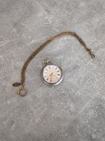 Moeris Taschenuhr mit Kuh Motiv (Alpaufzug)