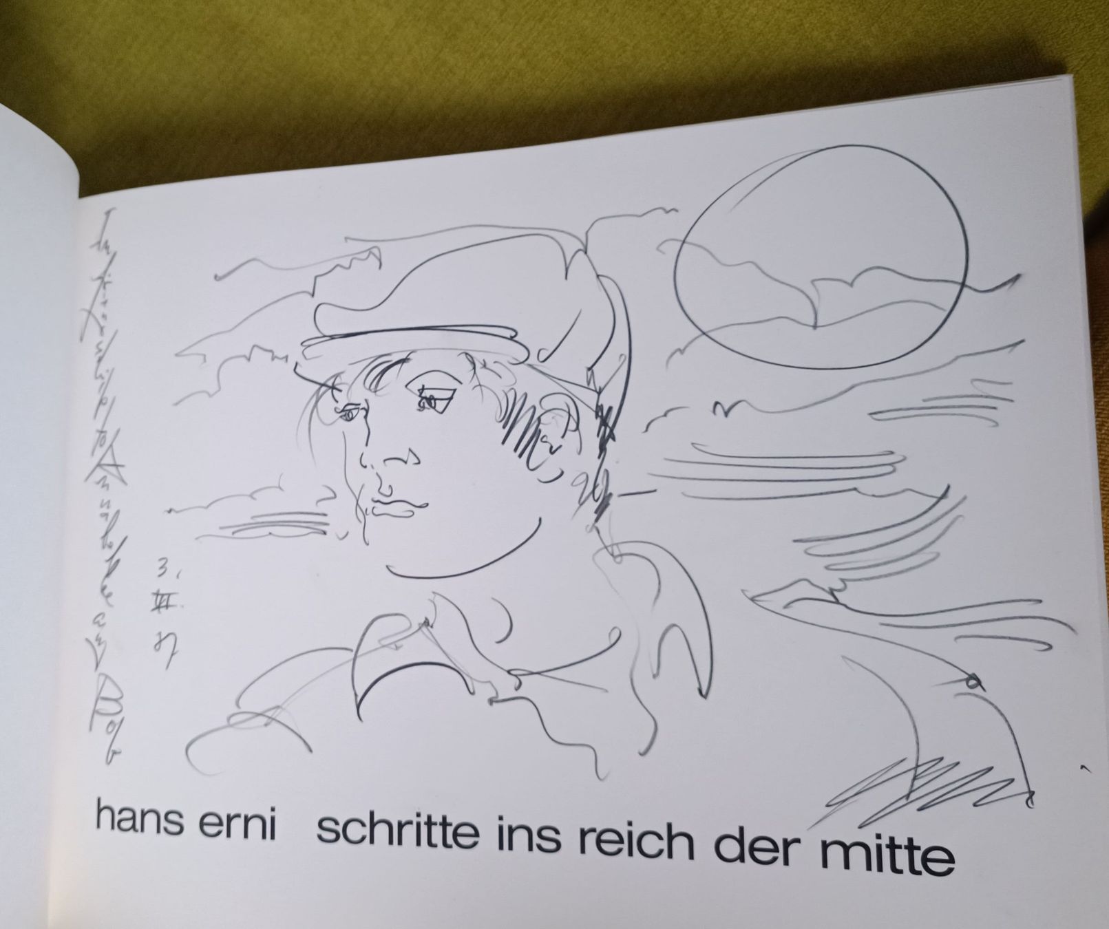 Libri: Hans Erni - Schritte ins Reich der Mitte - Handsigniert – Usato da Menziken venduto da Artographs 1