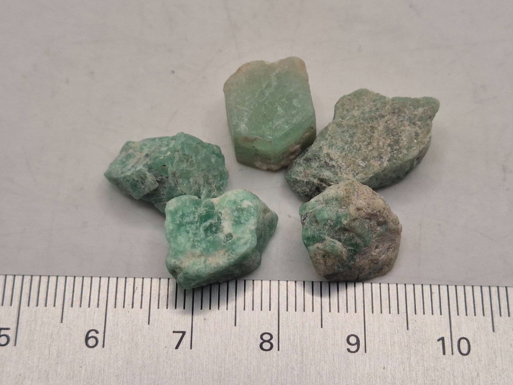 Pietre preziose: LOT Smaragd roh 45ct – Nuovo e nell'imballaggio originale da Winterthur venduto da LukasMineralienOase 1