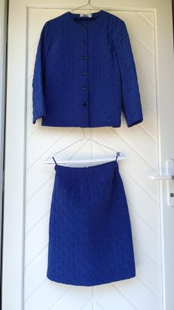 TAILLEUR TAILLE 36, BLEU ROI, PEU PORTE