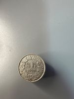 1/2 Franken 1928 Schweiz Münze CHF Silber gute Erhaltung
